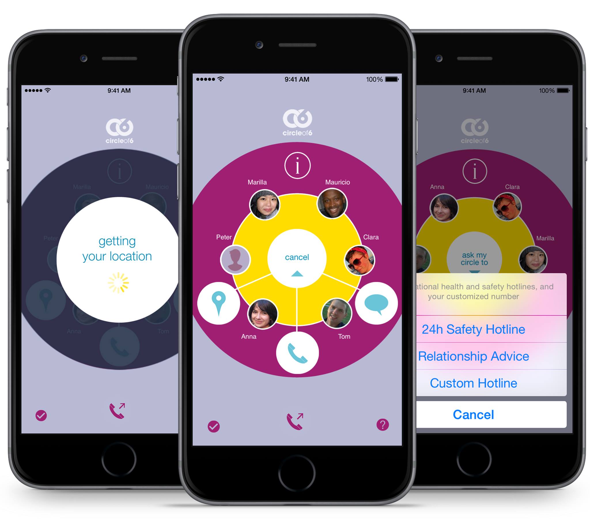 Circle of 6 App | Dating Safety Tips