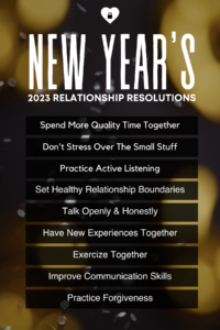 New year's relationship resolutions 2023 dating safety tips